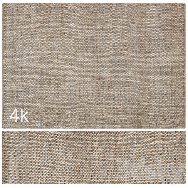 Carpet set 56 - Braided Jute / 4K
