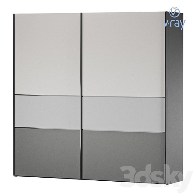 Sliding wardrobe Trio