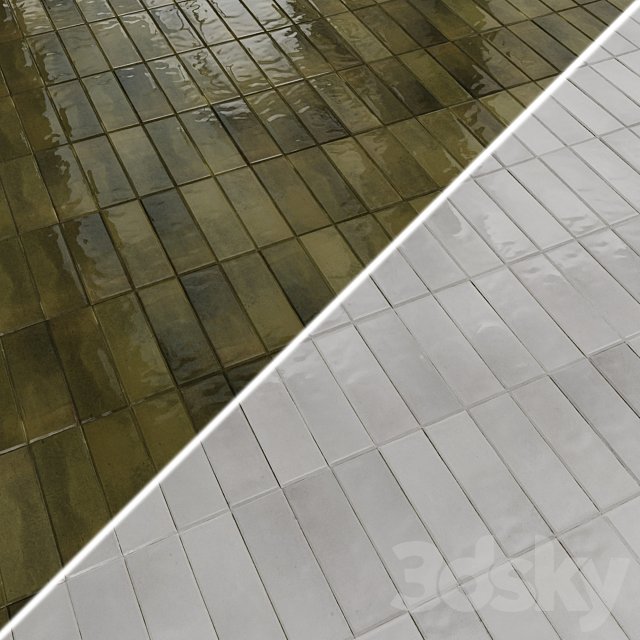 Porcelain stoneware tiles EQUIPE COCO 5x15
