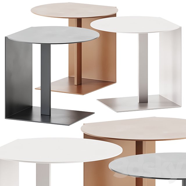 Ligne Roset ODA Steel side table / Side table