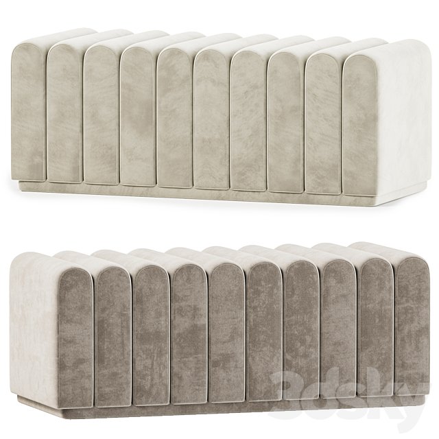 Bente Bench by Eichholtz