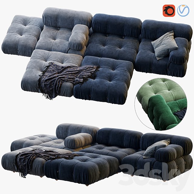 Camaleonda Sofa by B&b Italia