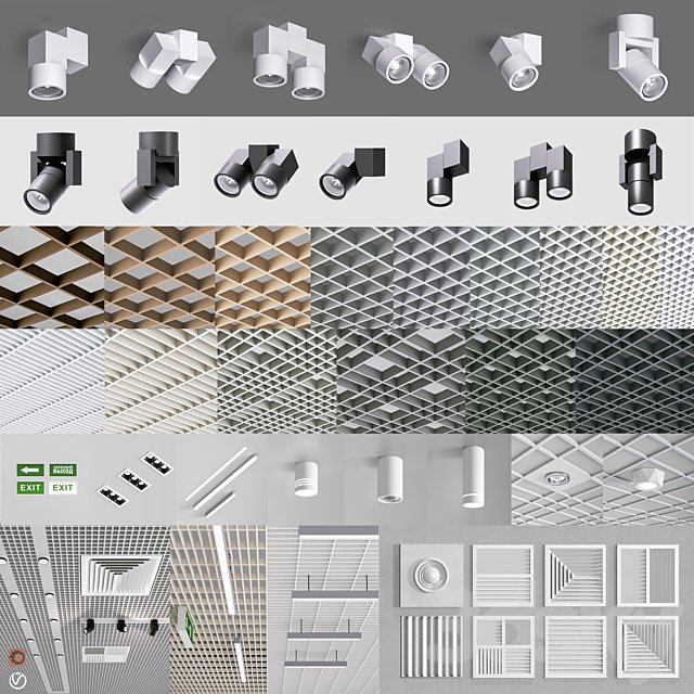 Set for ceilings Grilyato 2