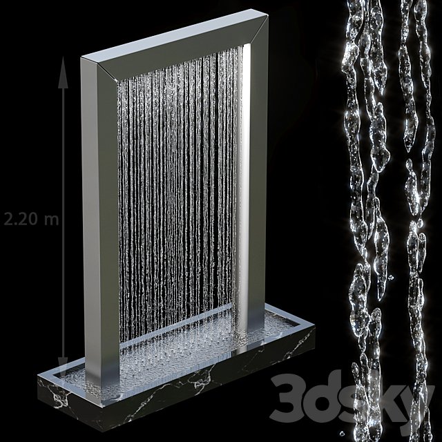 Waterfall fountains 004