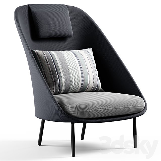 expormim - Twins high armchair MUT Design