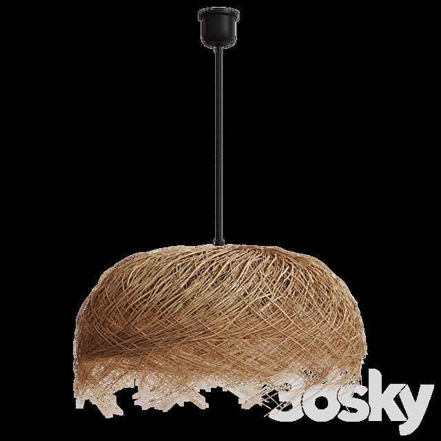 Rattan chandelier Samai La Redoute