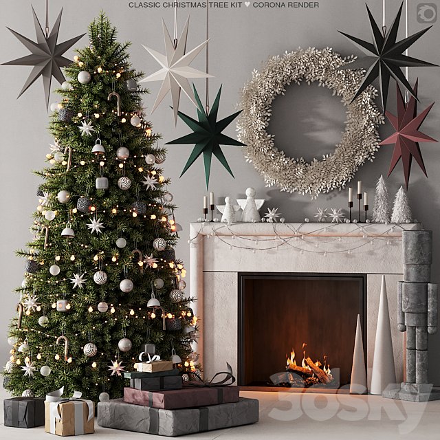 239 happy new year 03 christmas tree 01