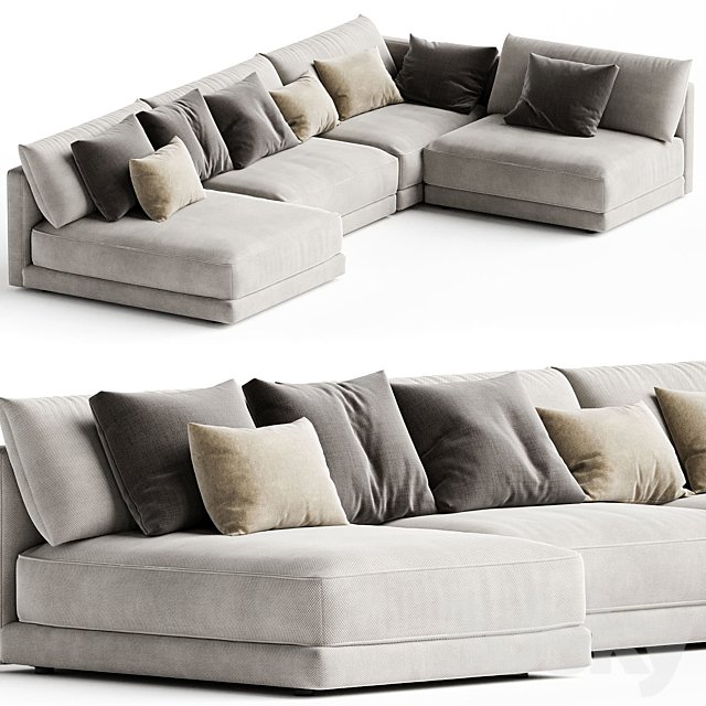 Blanche Katarina Corner Couch Sofa N1