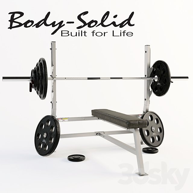 Bench for a press Body Solid