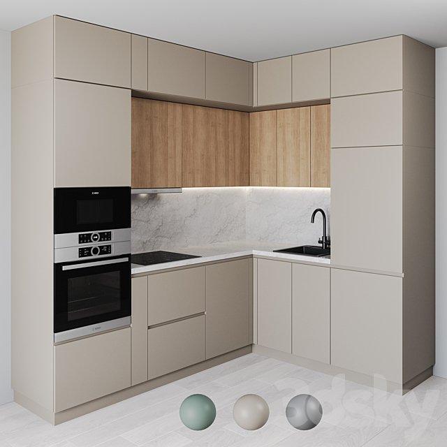 Kitchen in a modern style