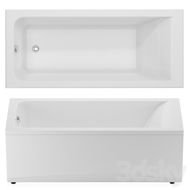 STWORKI Stockholm acrylic bath