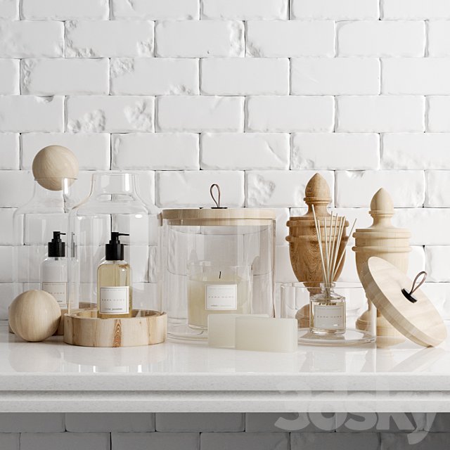 Zara bathroom set / set Bathroom