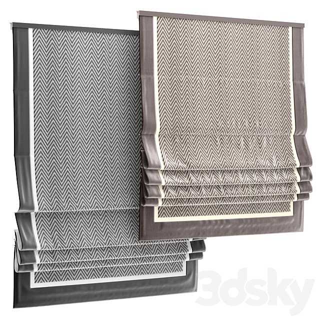 Roman shade 136