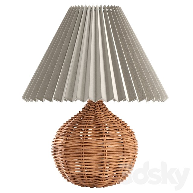 Pleated Lamp Shade