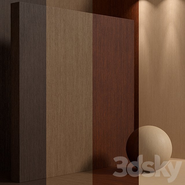 Material wood (seamless) veneer fine - set 150