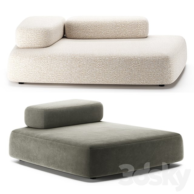 BUBBLE ROCK | Sofa by Living Divani