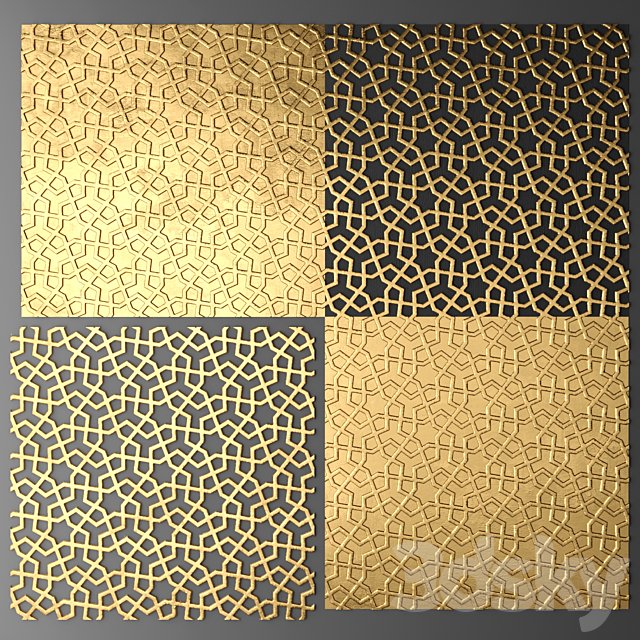 Decor for wall. Panel. 3D
