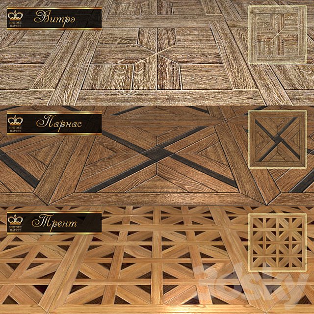 Parquet shield 2 (3 types)