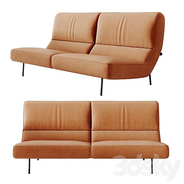 two-seat sofa