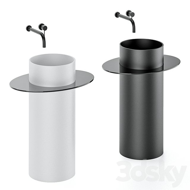 freestanding washbasin by rexa