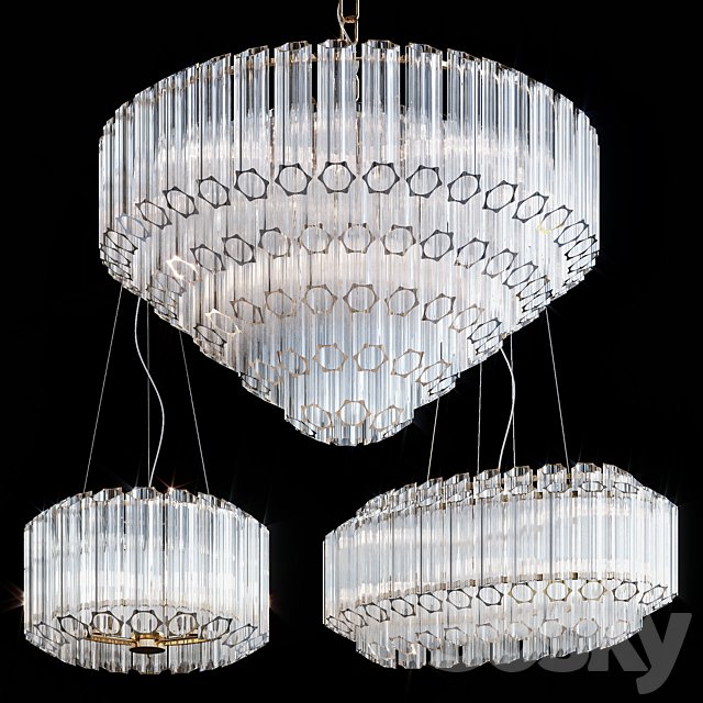 Hanging chandeliers Jastin
