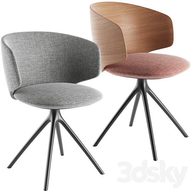 Universal Collection Swivel Chair By MDF Italia