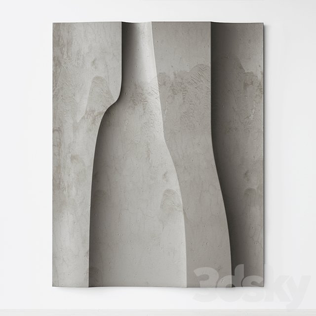 Abstract composition. Relief. Plateau. 51