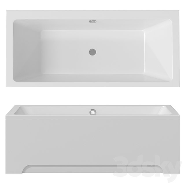 Bathtub Ravak Formy 01