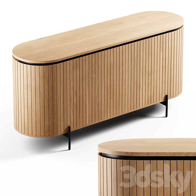 Kave Home - Licia, Sideboard with 4 doors, 170x80 cm