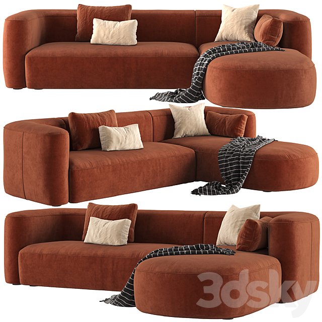 Mellow Sectional Sofa by Acanva