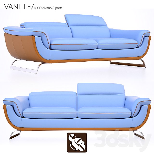 Egoitaliano Vanille 0300 Divano