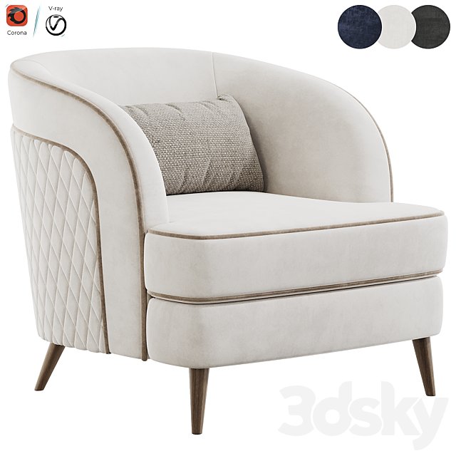 FH 7272 Boston Arm Chairs Pair