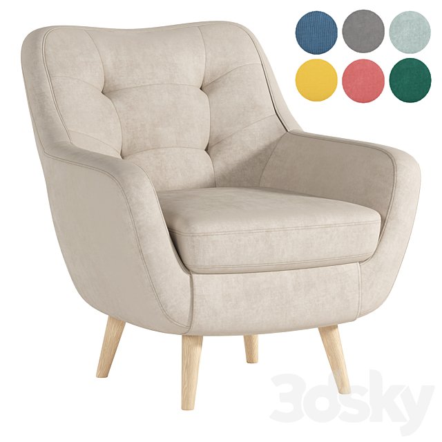 Armchair Vitio Gene Gray