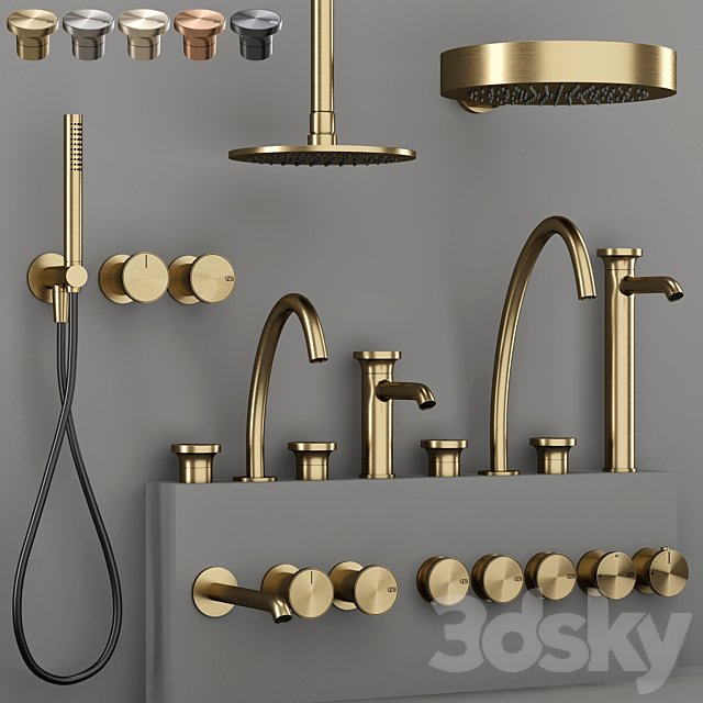 GESSI ORIGINI Bathroom faucet set 1