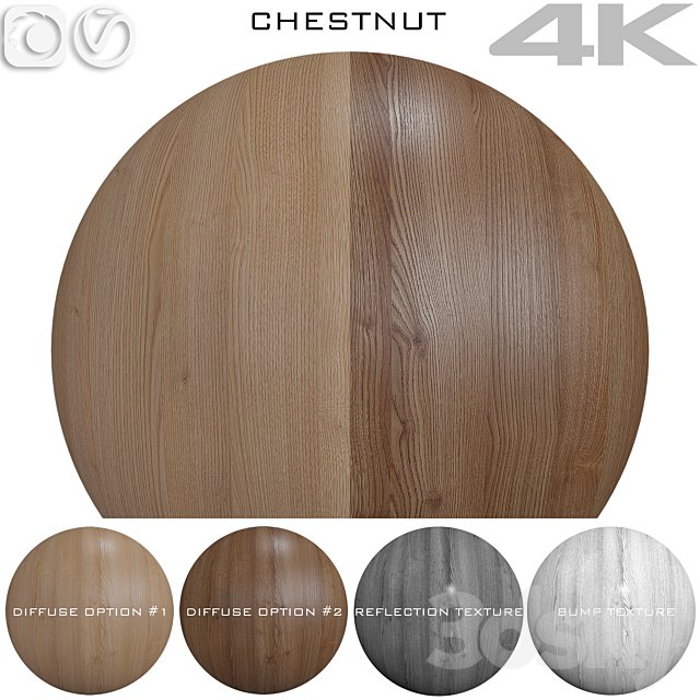 Texture Chestnut №2