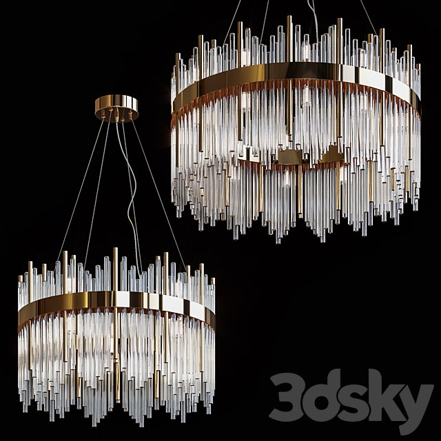 Suspended chandeliers Acapulco