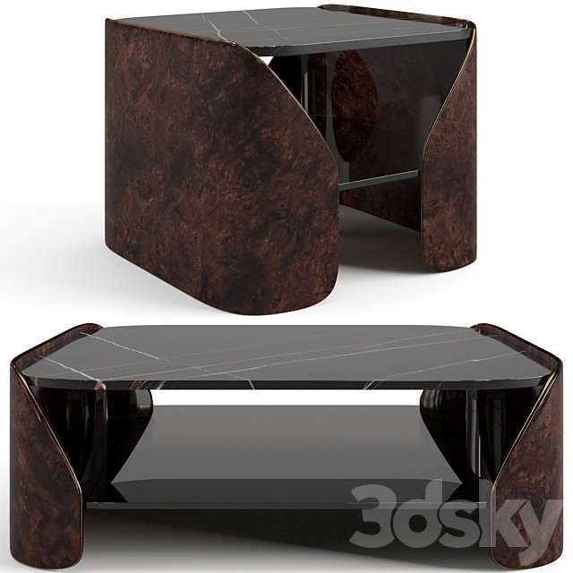 Visionnaire Fitzgerald coffee tables set