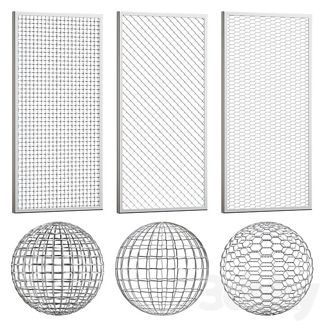 Wire Mesh Set 2