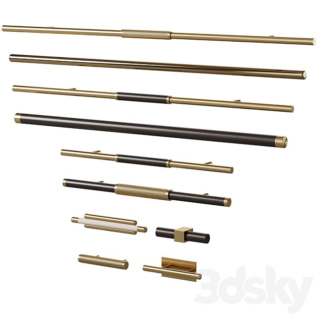 Set Furniture handles by Frato