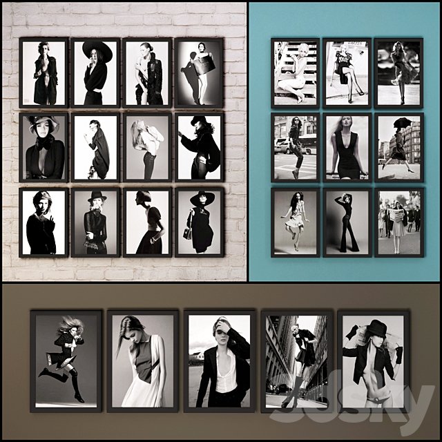 The picture in the frame: 66 pieces (66 collection) Photo Frame