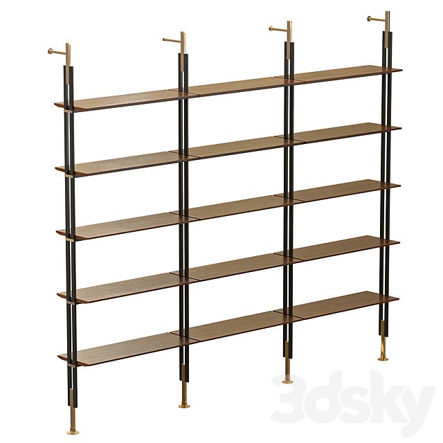 Roll bookcase by Bonaldo