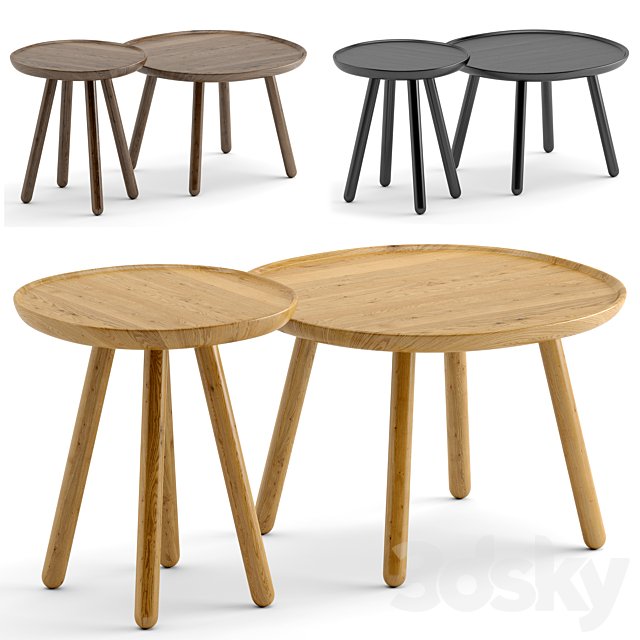EMKO NAÏVE round coffee table