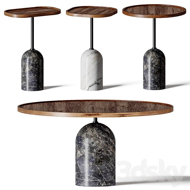 Porada Ekero Coffee and Side Tables