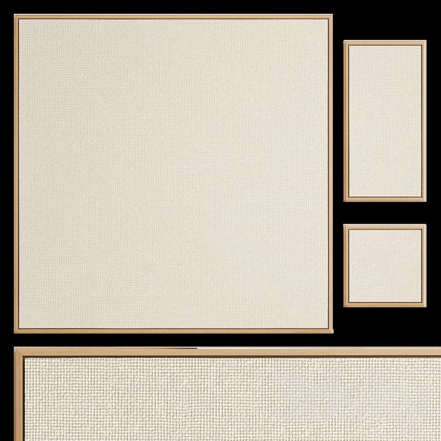 Canvas with wooden frame, ZARA HOME