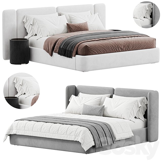 Bed Level 05 WHITE By Wheelhousedesign