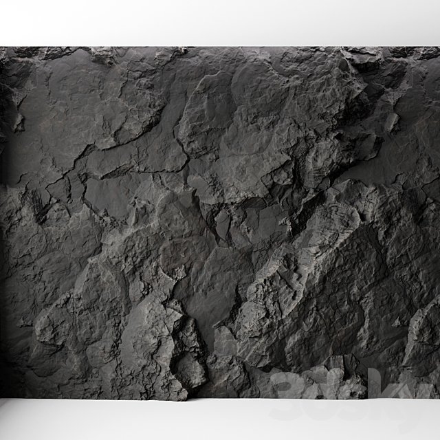 Rock cliff wall №9