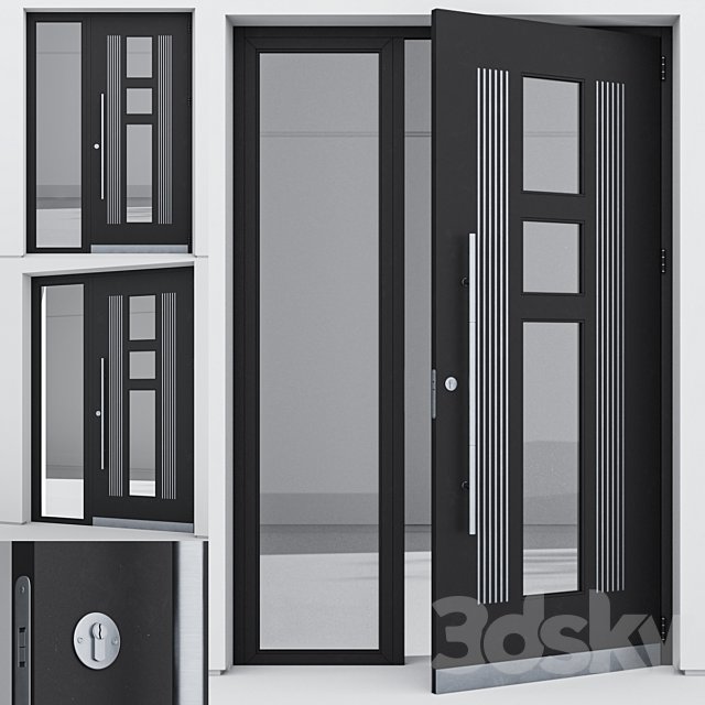 Aluminum door 135