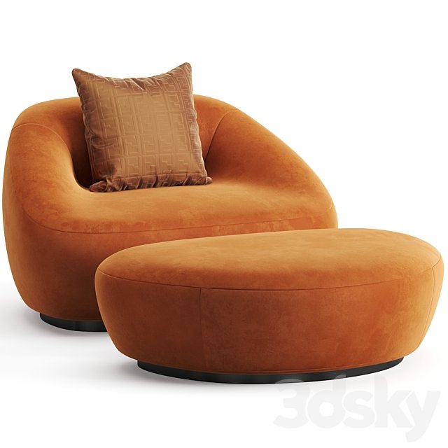 Fendi Casa Sandia Armchair