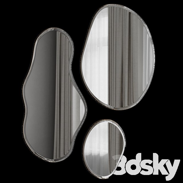 4 compositions of Pond Mirrors