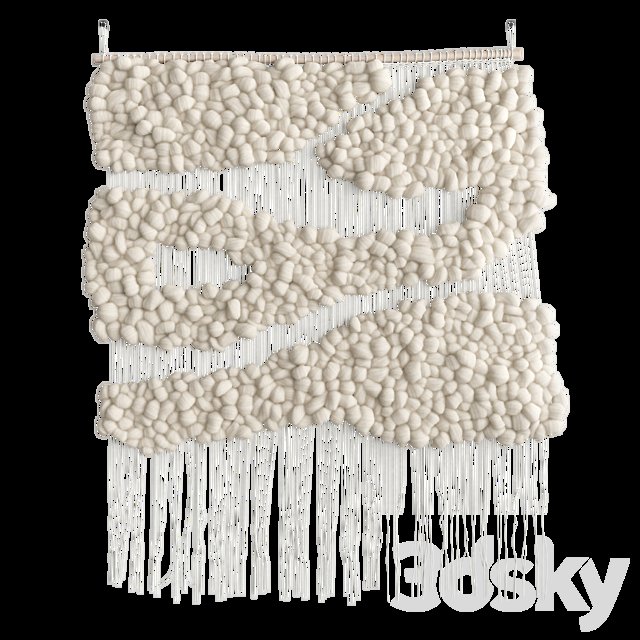 Tapestry white by Helen Loom